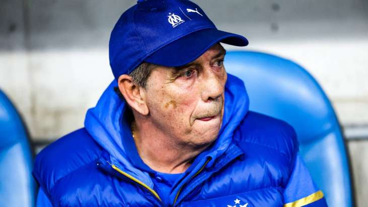 Jean-Louis Gasset (OM) sur le banc